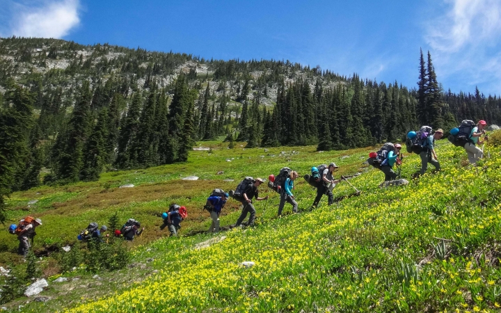 backpacking program for adults